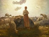 Keeper of the Herd by Jean Francois Millet